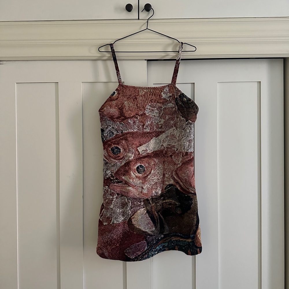 KNITWRTH The Fish Market Mini Dress